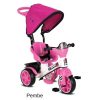Babyhope Bobo Speed Tenteli Kontrollü 3 Tekerlekli Bisiklet Pembe